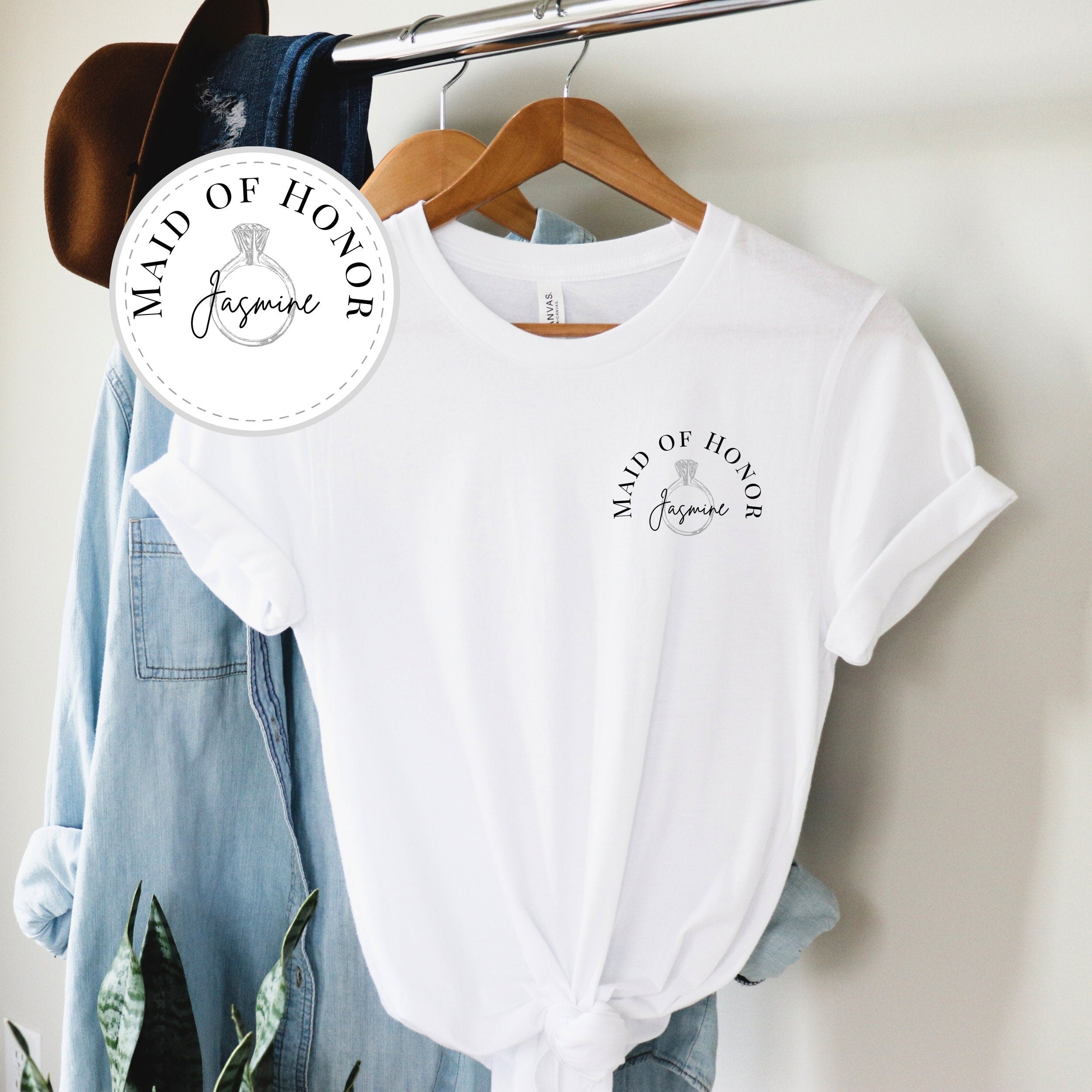 The Bridesmaid Tee | Customized