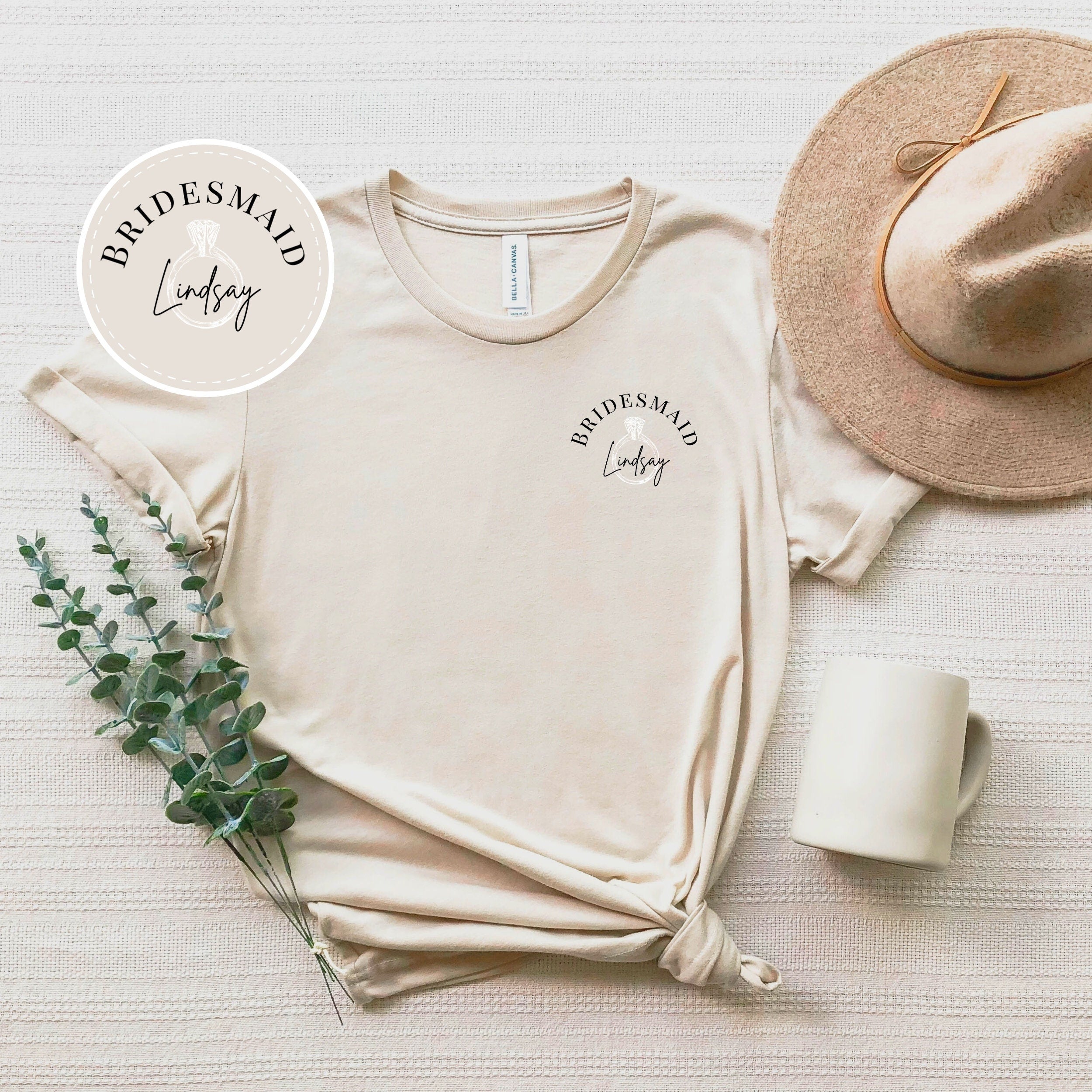 The Bridesmaid Tee | Customized