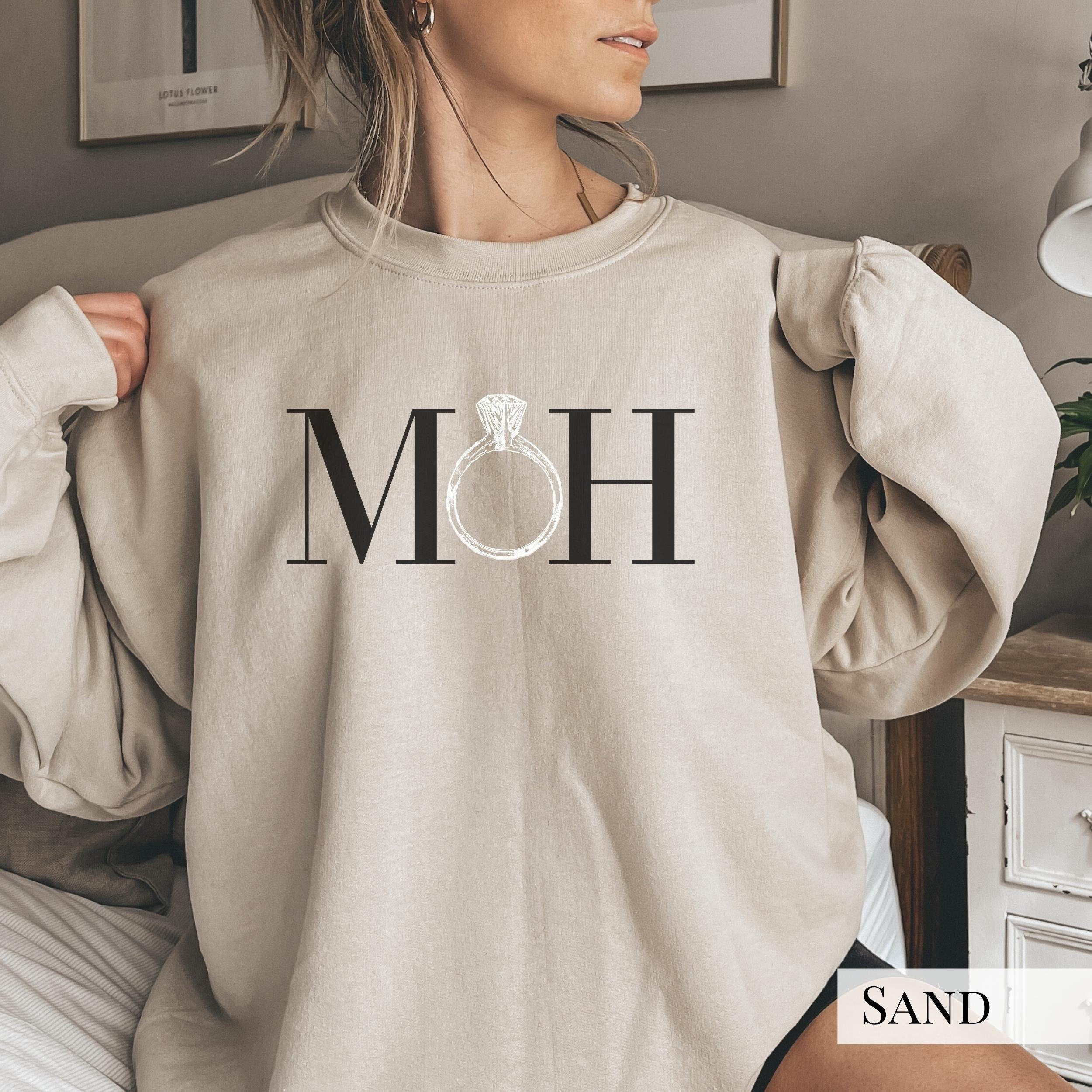 MOH. Maid Of Honor Sweatshirt