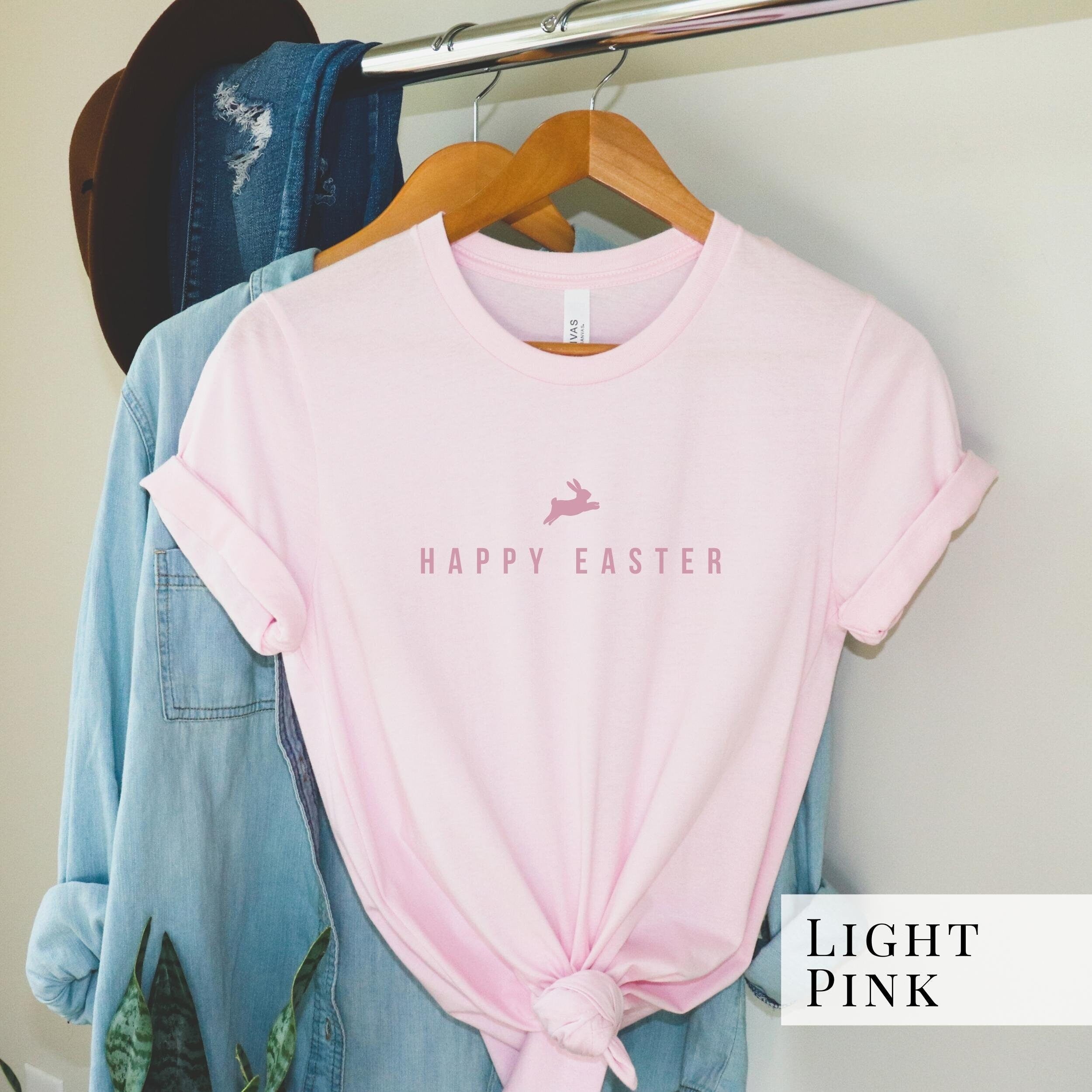Happy Easter Bunny Tee | Monochrome
