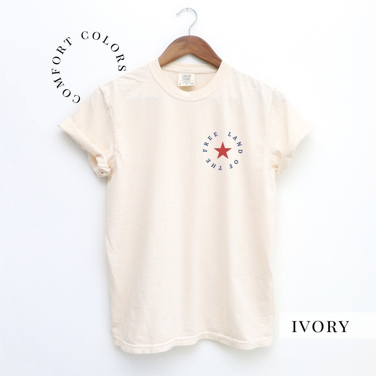 Land of the Free Tee | Comfort Colors