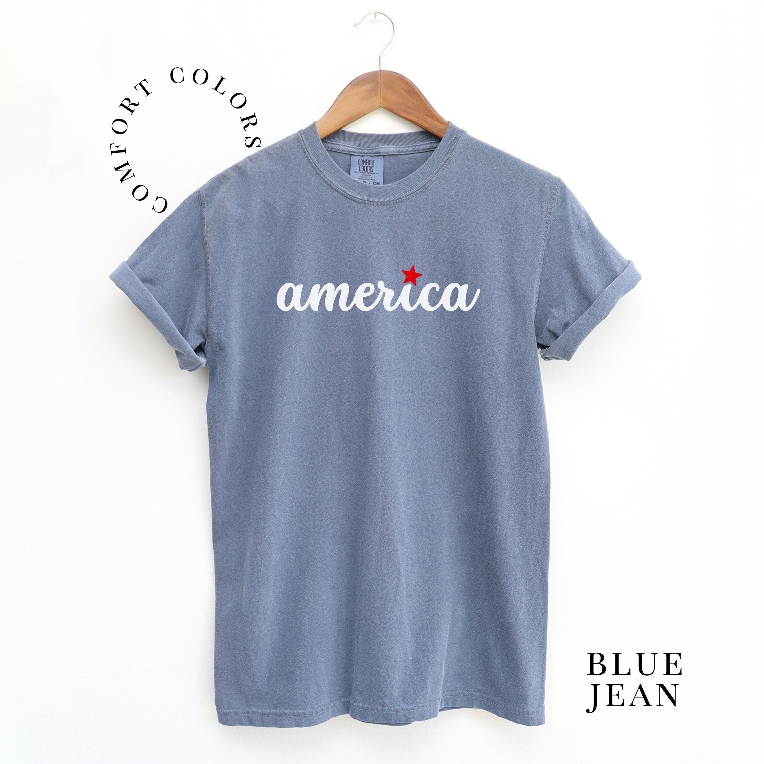 America Script Tee | Comfort Colors