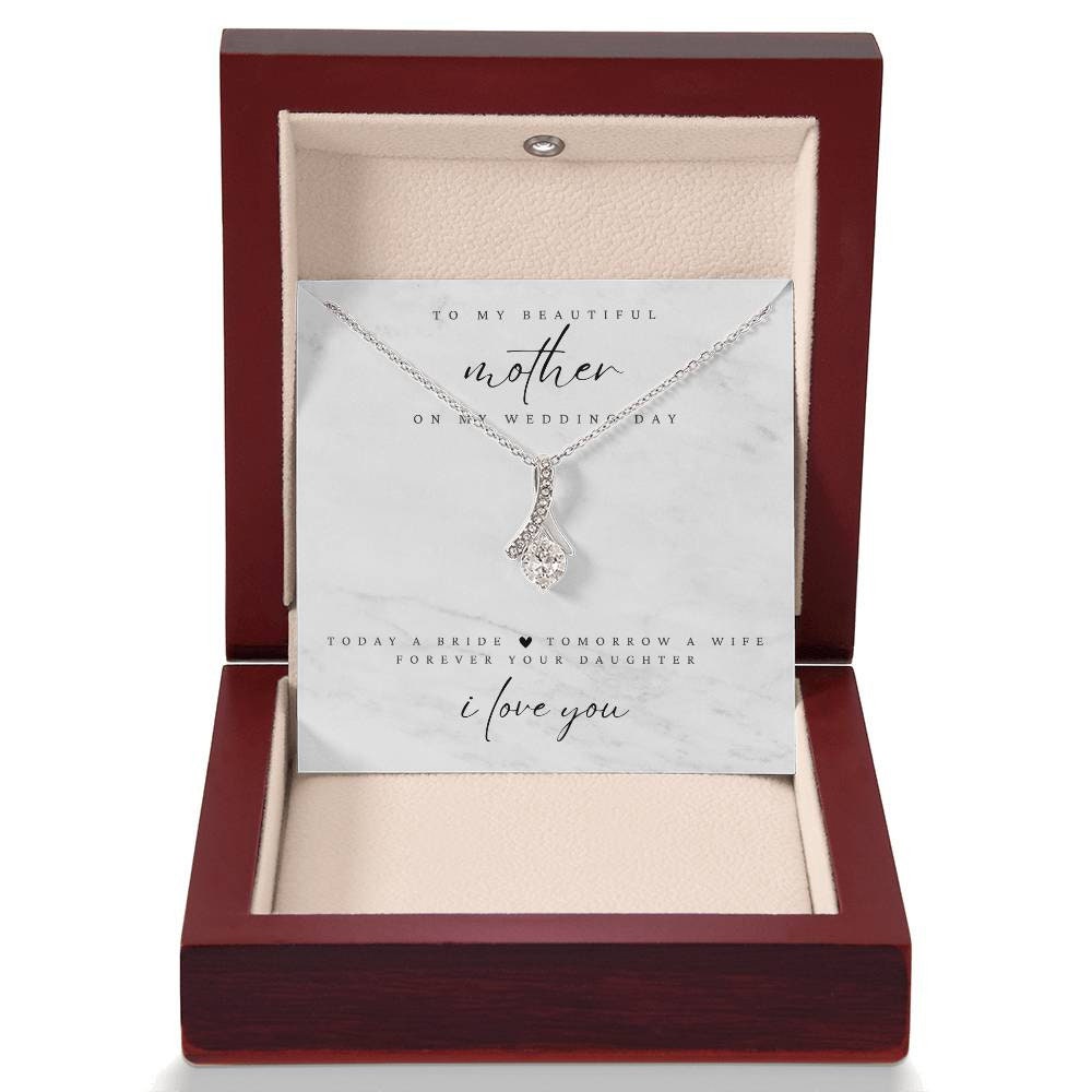 Mother of the Bride Pendant Necklace